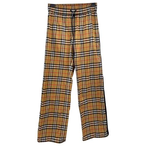 pantalon burberry femme|Burberry .